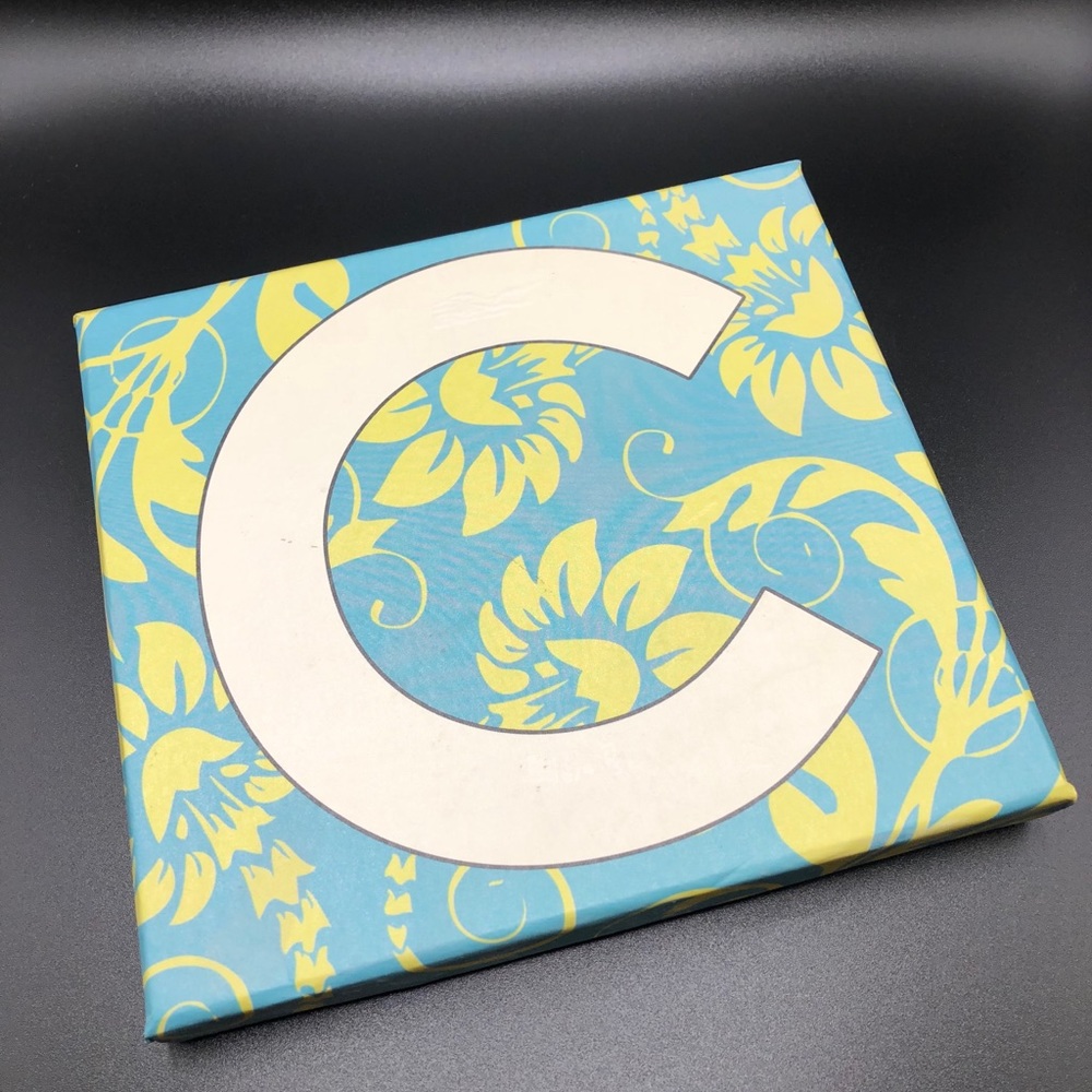 Letter C Ceramic Wall Hanger Decor (NIB)